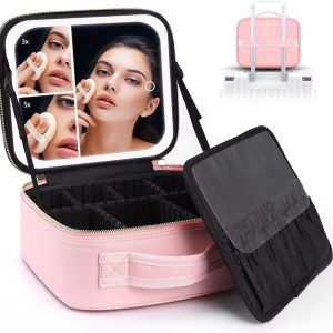 VA Cosmetiquera de maquillaje con espejo