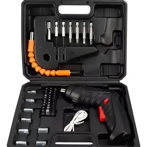 KIT ATORNILLADOR ELECTRICO RECARGABLE